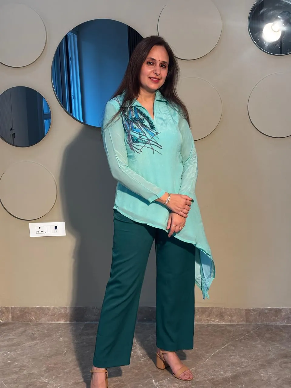 Aqua Chic Co-ord Set